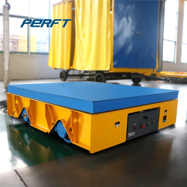 30 Ton Rail Transfer Carts For Heavy Steel Plate Transport